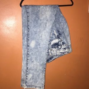 Highway24 plus size Acid Wash Jeans
